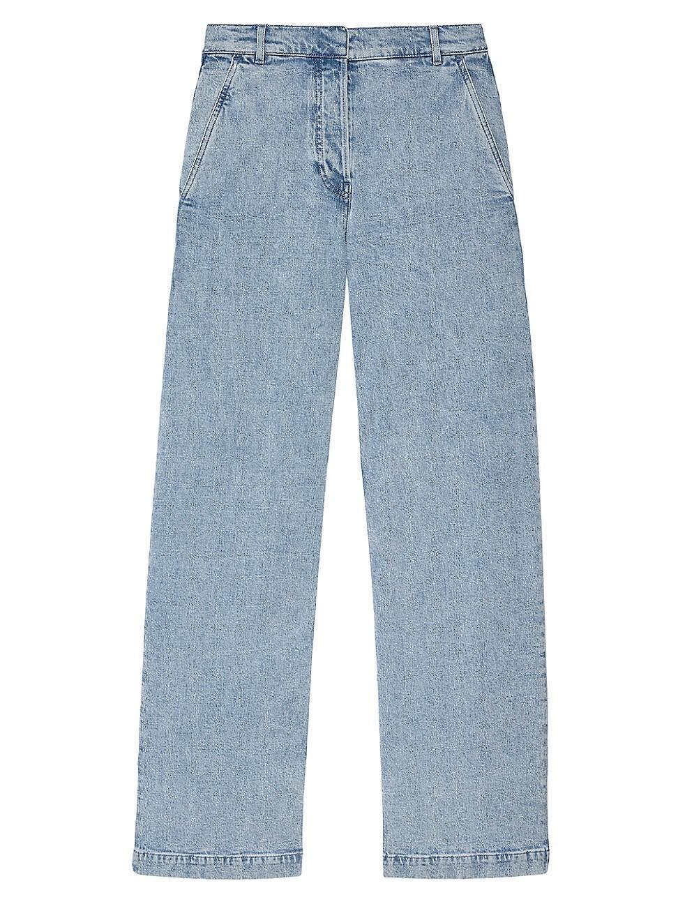 Womens Carpenter Mid-Rise Jeans product image