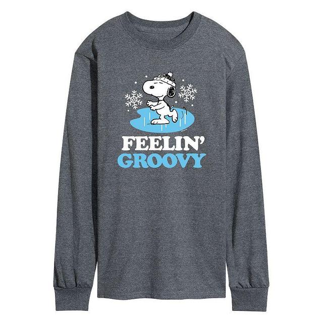 Mens Peanuts Snoopy Feelin Groovy Tee Product Image