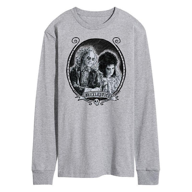 Mens Beetlejuice Long Sleeve Tee Product Image