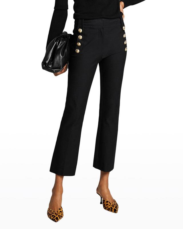 Womens Robertson Crop Flare Pants Product Image