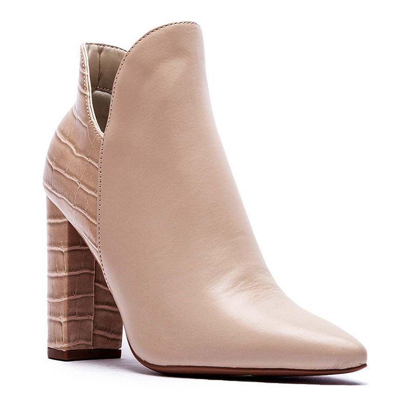 Qupid Signal-84X Womens Heeled Ankle Boots Product Image