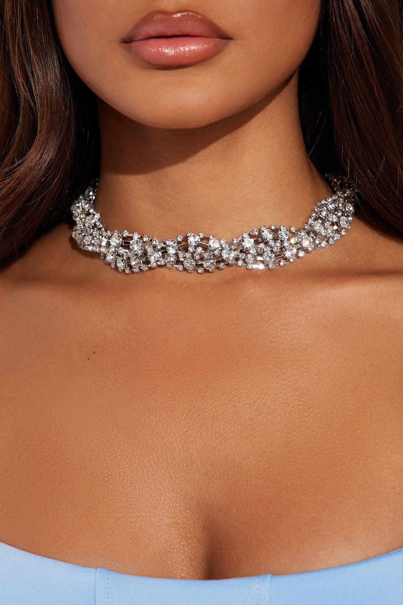 Electric Romance Choker - Silver Product Image