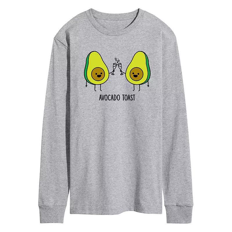 Mens Avocado Toast Funny Graphic Tee Product Image