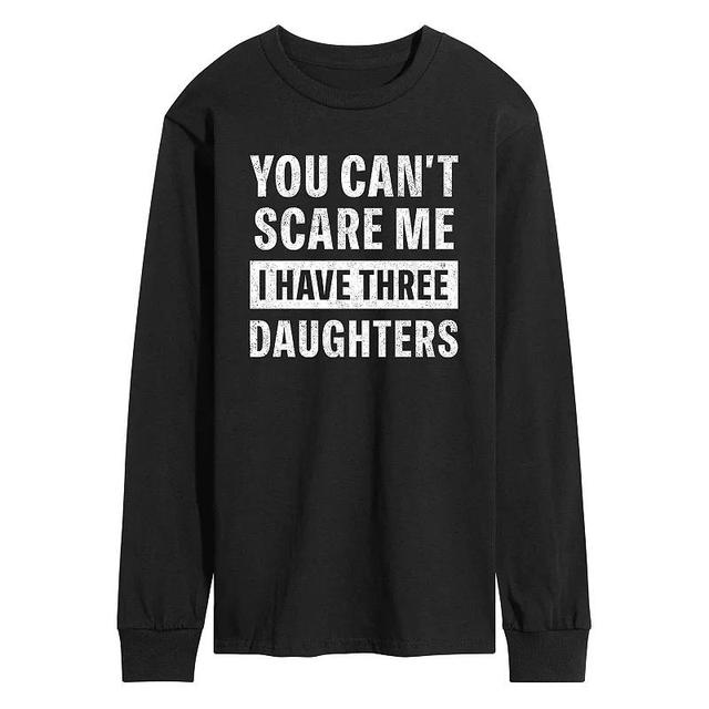 Mens You Cant Scare Me Three Daughters Graphic Tee Product Image