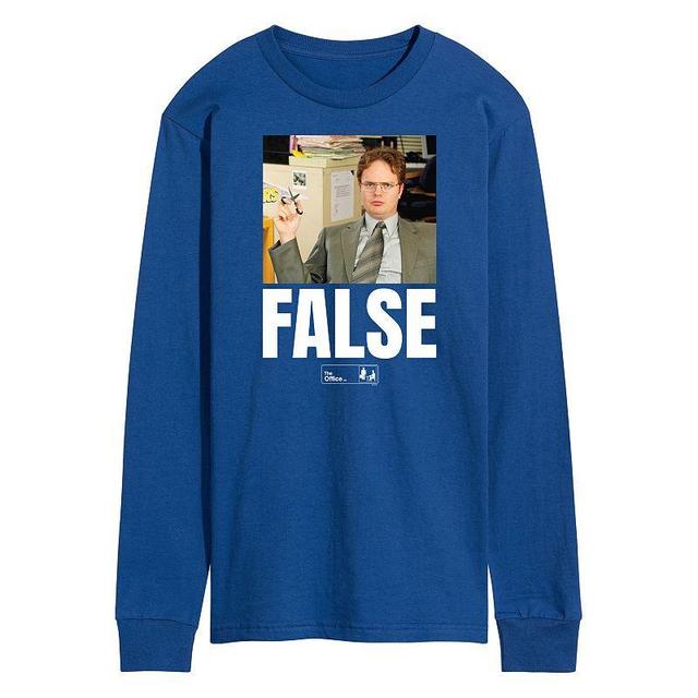 Mens The Office Dwight False Long Sleeve Tee Product Image