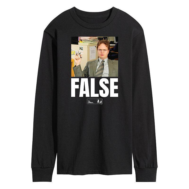 Mens The Office Dwight False Long Sleeve Tee Product Image