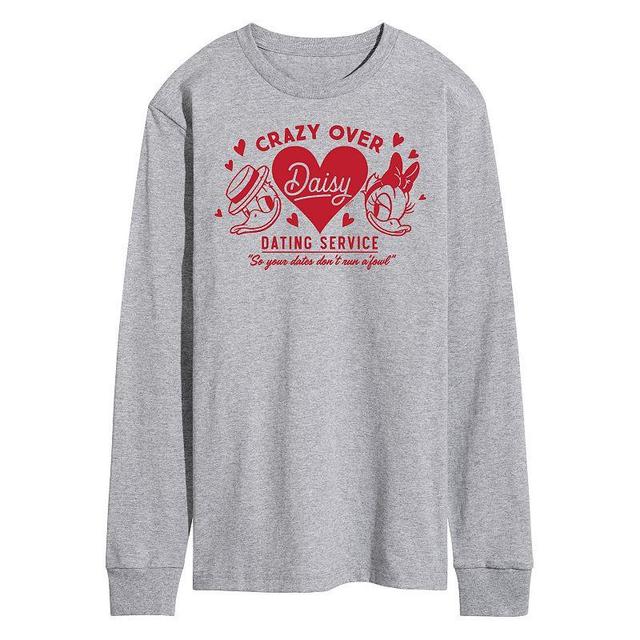 Disneys Mens Crazy Over Daisy Long Sleeve Tee Product Image