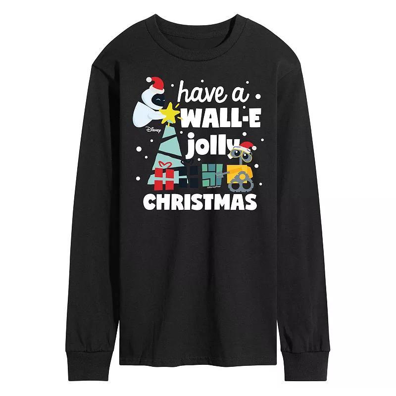 Disneys WALLE Mens Jolly Christmas Long-sleeved Tee Product Image