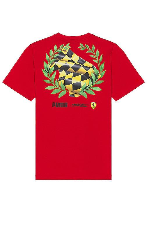 Puma Select Ferrari x Joshua Vides Tee Red. (also in L, M, S). Product Image