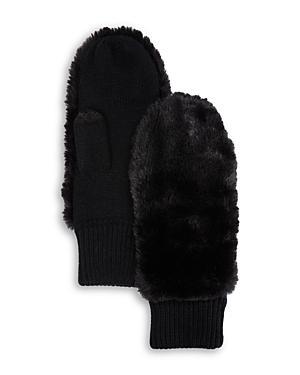 Echo Faux Fur Mittens Product Image