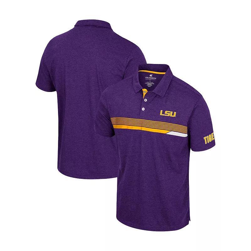 Mens Colosseum LSU Tigers No Problemo Polo Product Image