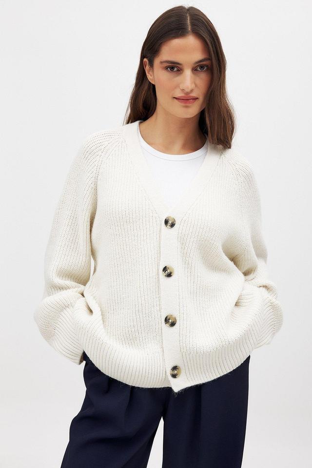 Oversized Knitted Cardigan Product Image