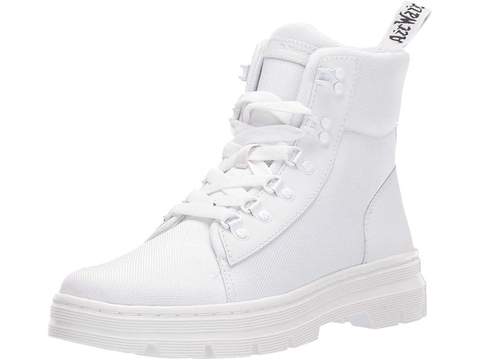 Dr. Martens Combs Extra Tough Casual Boot White Ajax/Extra Tough Nylon) Women's Shoes Product Image