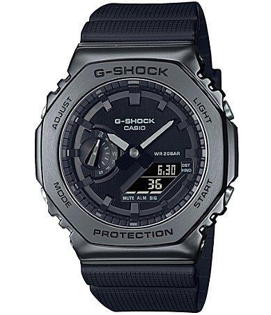 Men's Casio G-Shock Classic Black Resin Strap Watch with Black Dial (Model: Gm2100Bb-1A) Product Image