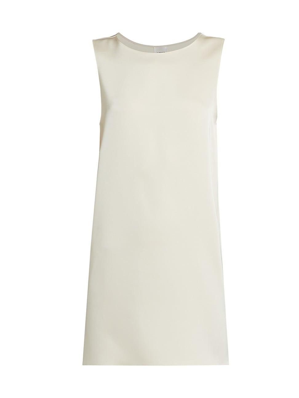 Womens Barb Satin Sleeveless Minidress Product Image