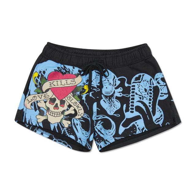 NYC Skull Fleece Sweatshort Product Image