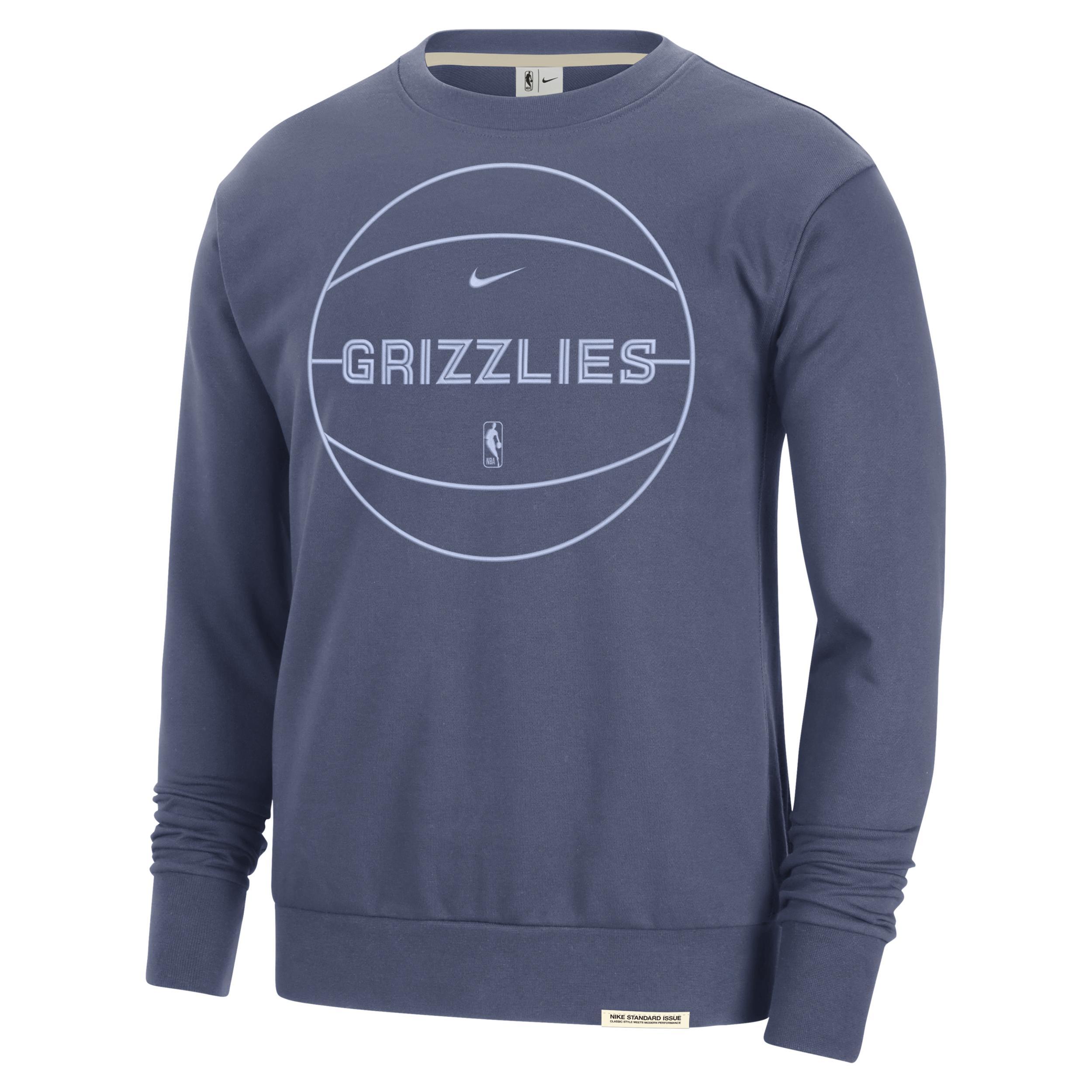 Memphis Grizzlies Standard Issue Nike Men's Dri-FIT NBA Sweatshirt Product Image