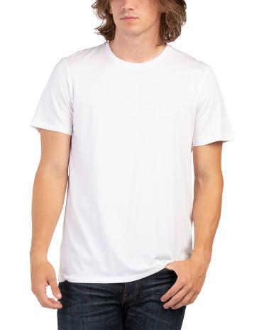 Pima Cotton T-Shirt For Men Product Image