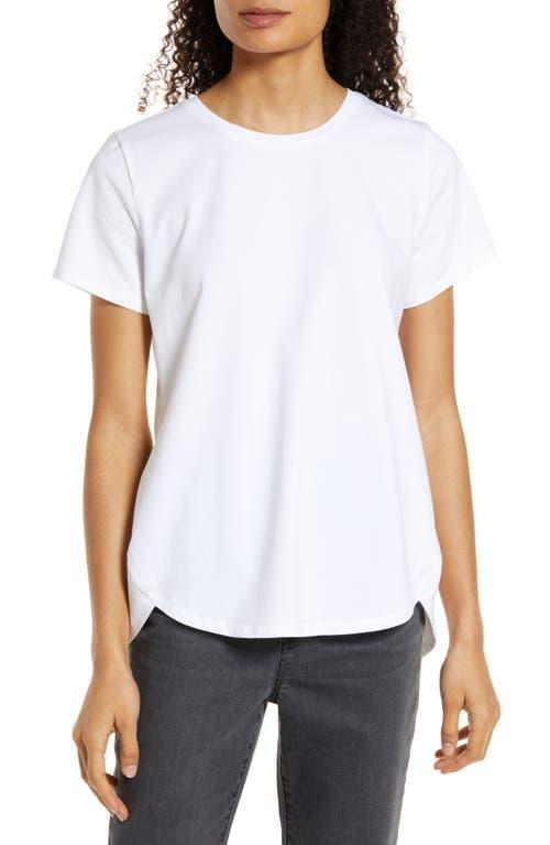 NZT by NIC+ZOE Stretch Cotton Shirttail T-Shirt Product Image