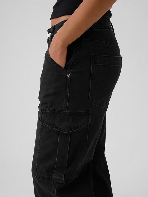 Mid Rise ’90s Loose Cargo Jeans Product Image