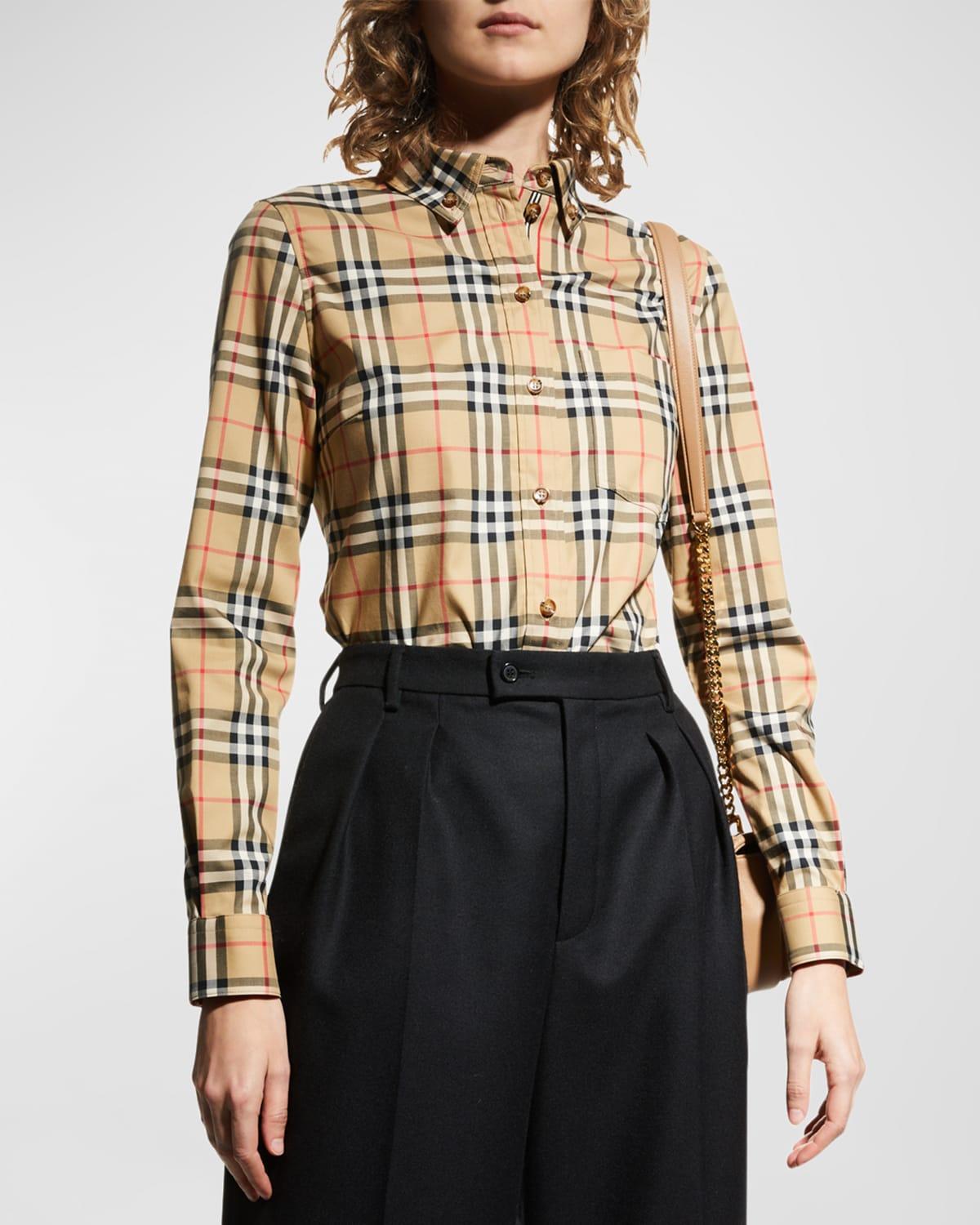 Lapwing Vintage Check Cotton Shirt Product Image