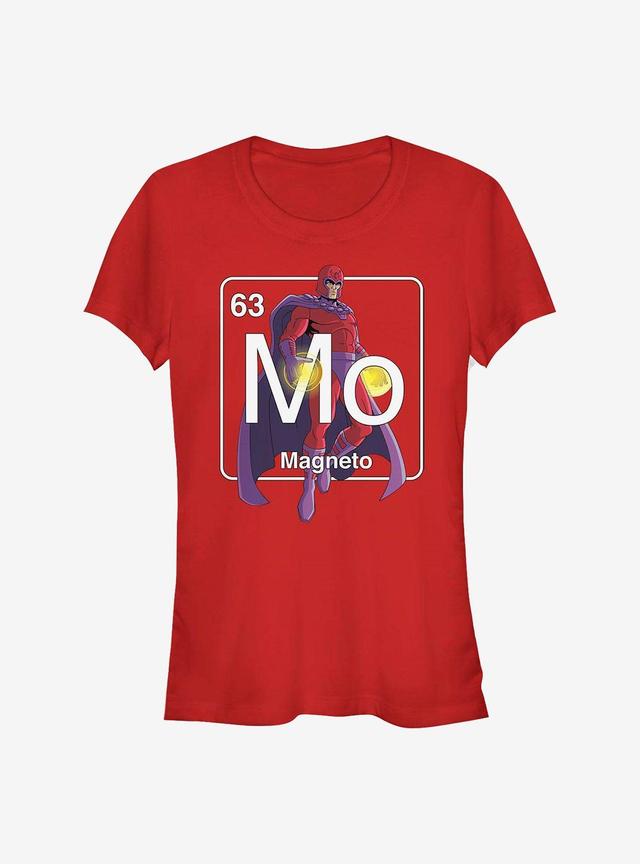 Marvel X-Men Periodic Magneto Girls T-Shirt Product Image