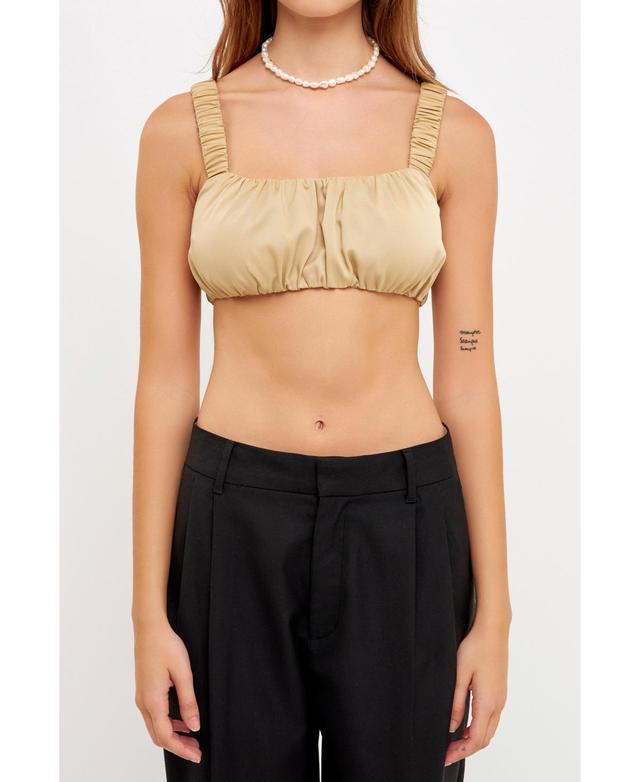 Womens Scrunchie Bandeau Top Product Image