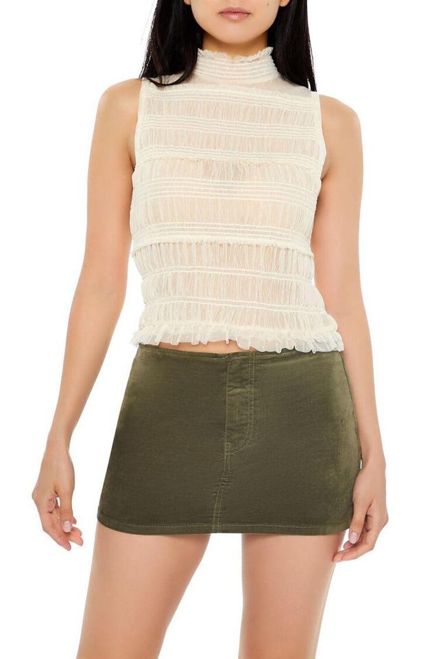 Tiered Organza Tank Top | Forever 21 Product Image