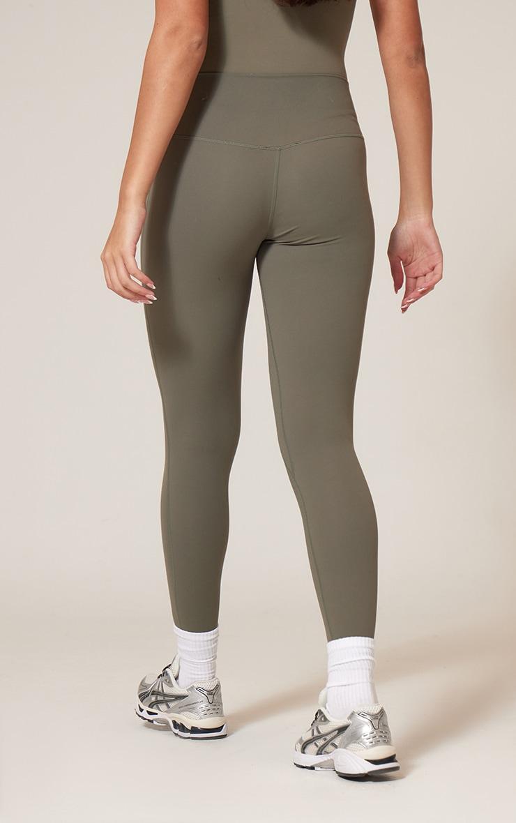 Olive Sculpt Luxe High Waist Gym Leggings Product Image