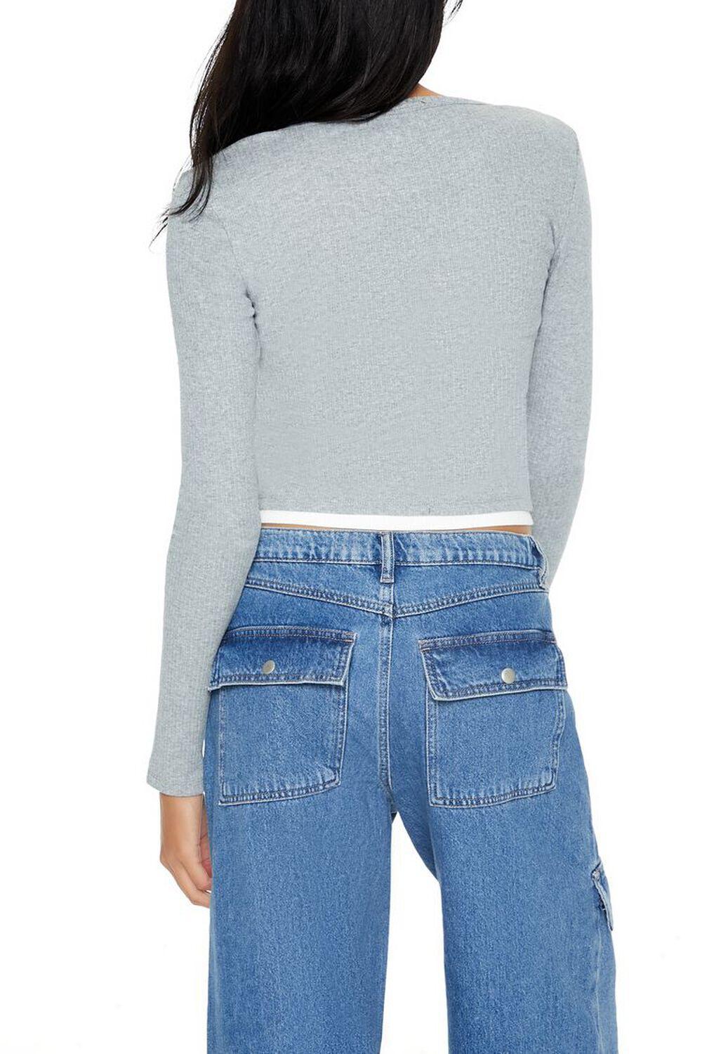 Layered Henley Combo Top | Forever 21 Product Image