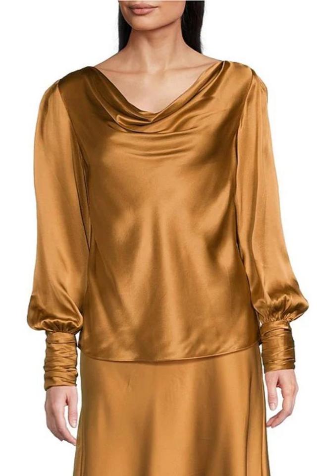 Olivia Silk Charmeuse Blouse Product Image