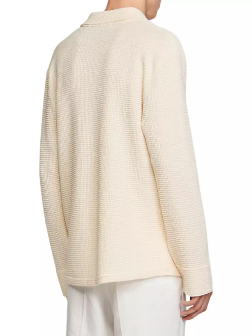 Oversized Knit Shirt Product Image