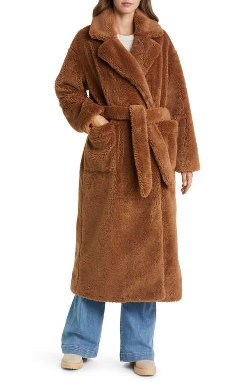 UGG(r) Alesandra Faux Fur Wrap Coat Product Image