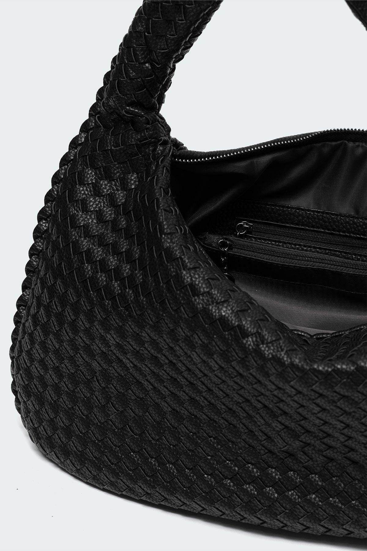 Woven Leather Bag Product Image