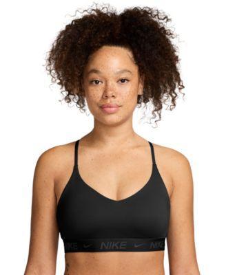 Nike Indy Light Support Padded Sports Bra, Womens Armory Blue Product Image