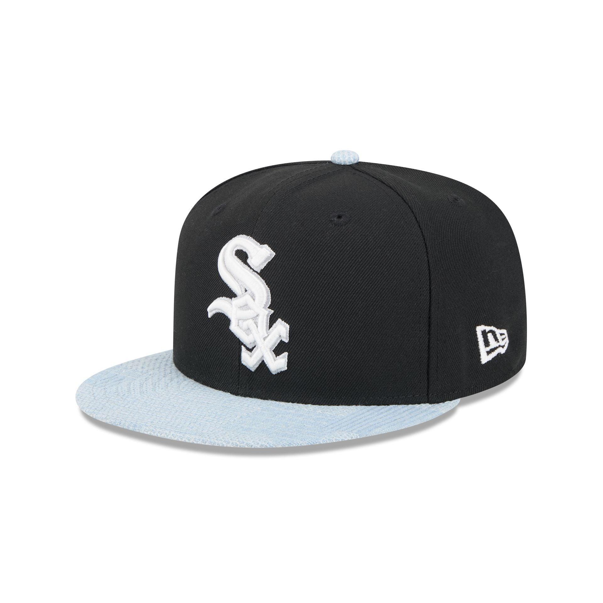 Chicago White Sox Patch Denim 59FIFTY Fitted Hat Male Product Image