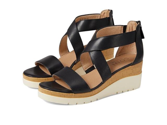 SOUL Naturalizer Goodtimes Womens Wedge Sandals Product Image