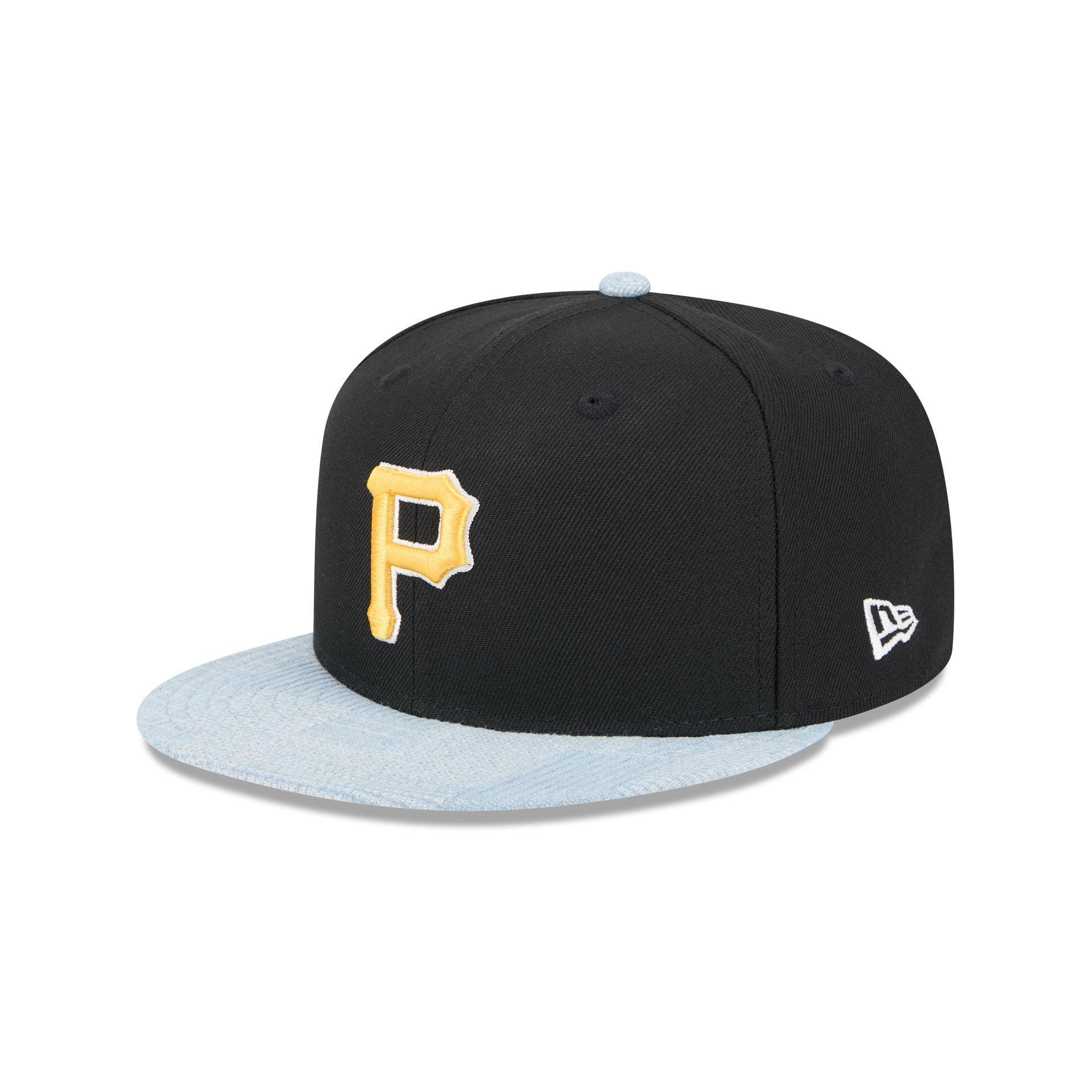 Pittsburgh Pirates Patch Denim 59FIFTY Fitted Hat Male Product Image