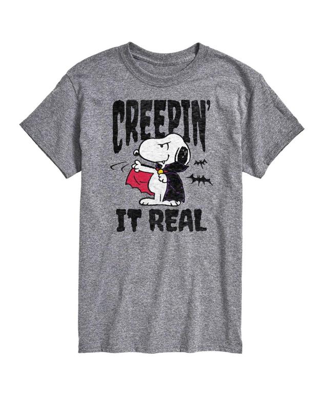 Mens Peanuts Snoopy Vampire Creepin It Real Graphic Tee Product Image