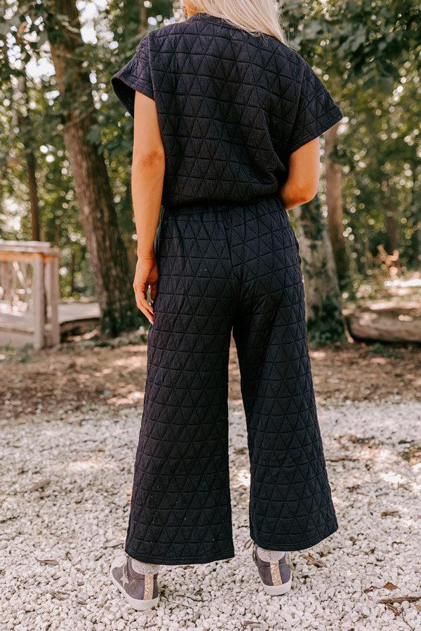 Creekside Cabin High Waist Pants In Black Product Image