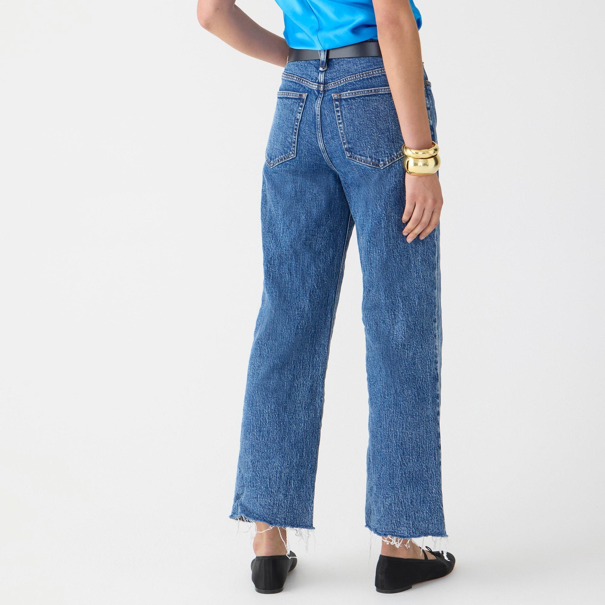 Slim wide-leg jean in Beach Way wash Product Image