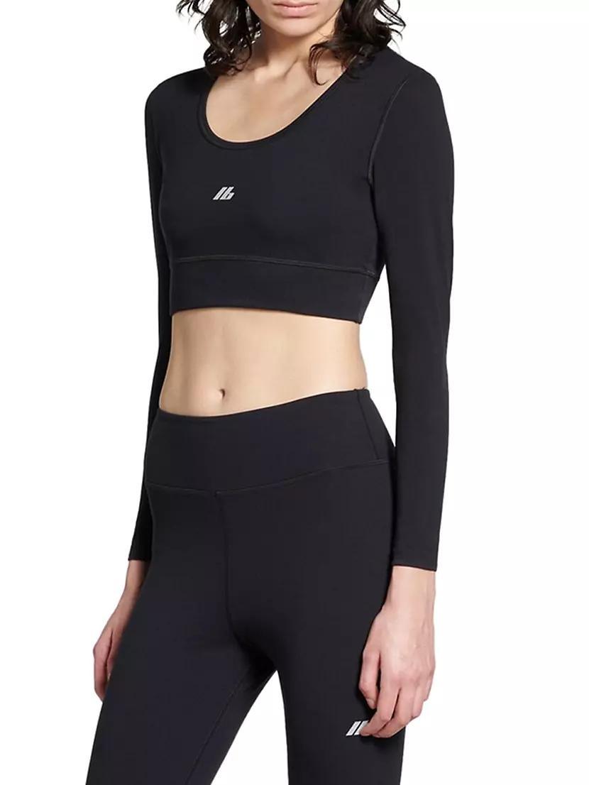 Activewear Long Sleeve Sports Bra Product Image