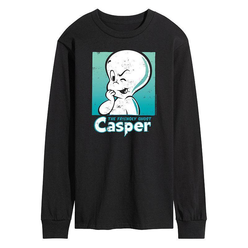 Mens Casper Comic Long Sleeve Tee Product Image