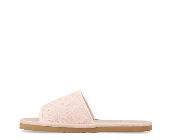 Journee Collection Womens Enola Slip On Sandals Product Image