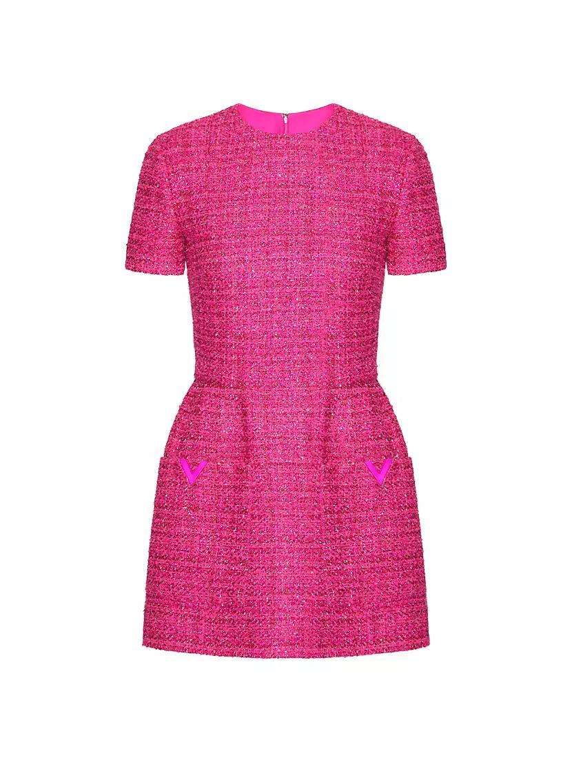 Short Dress In Glaze Tweed Light product image