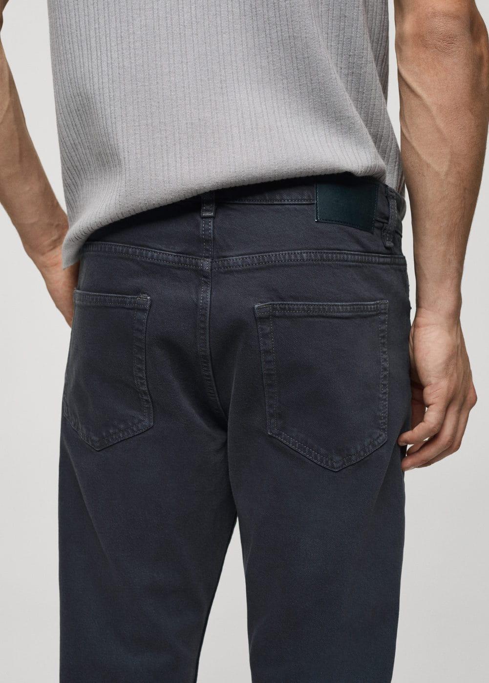 MANGO MAN - Ben cotton tappered-fit jeans night blueMen Product Image