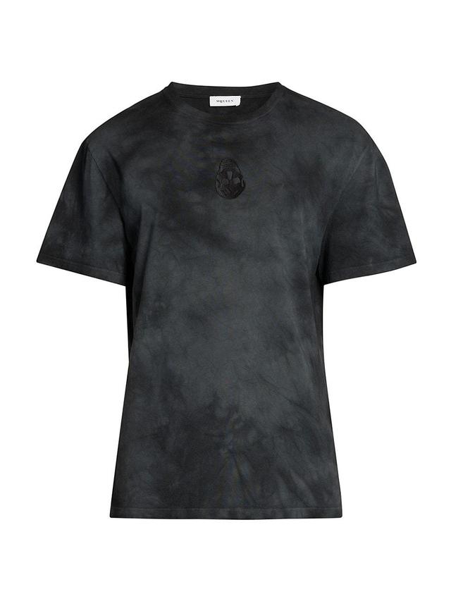 Mens Tie-Dye Cotton T-Shirt Product Image