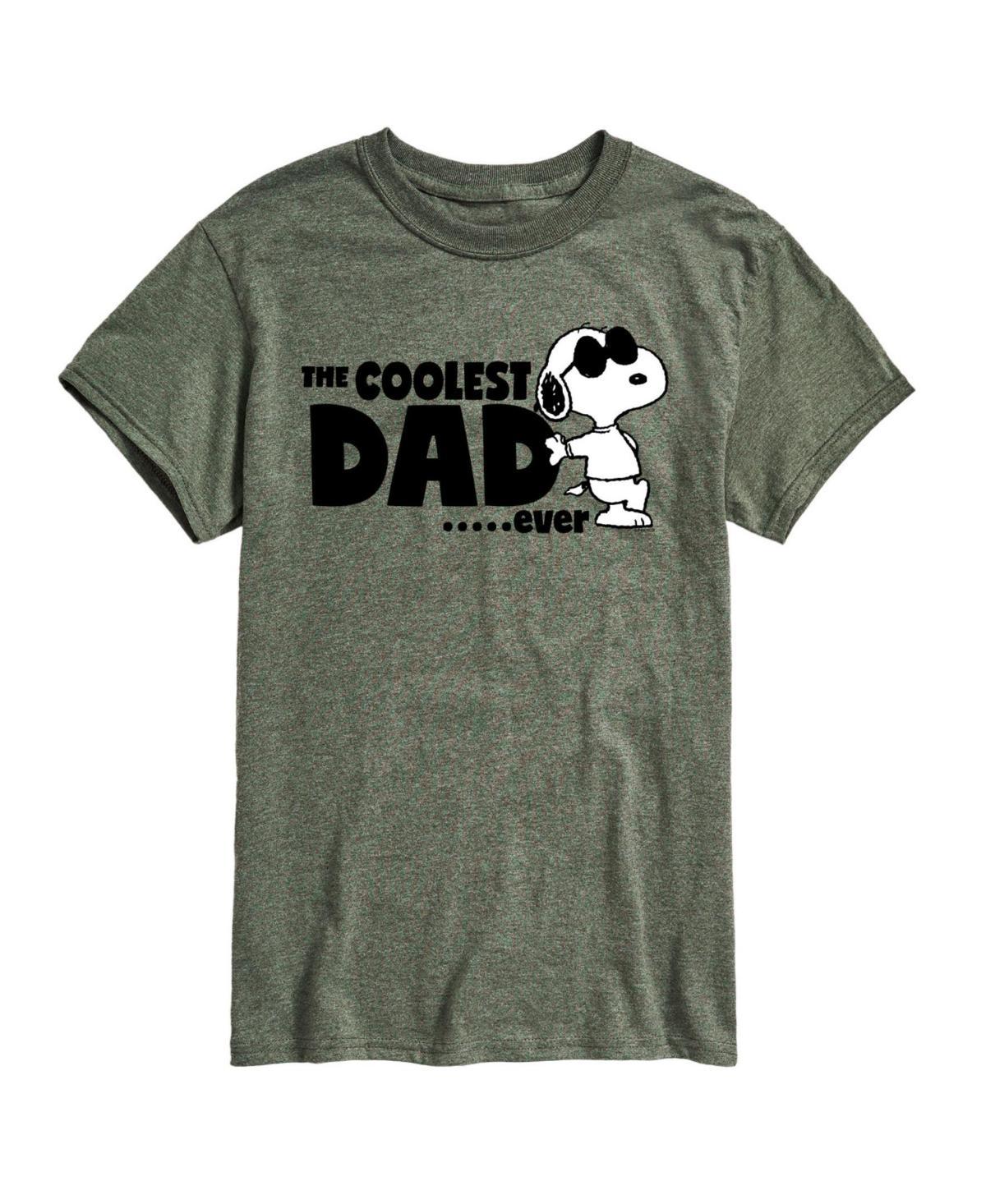 Hybrid Apparel Peanuts Dad Mens Short Sleeve Tee Product Image