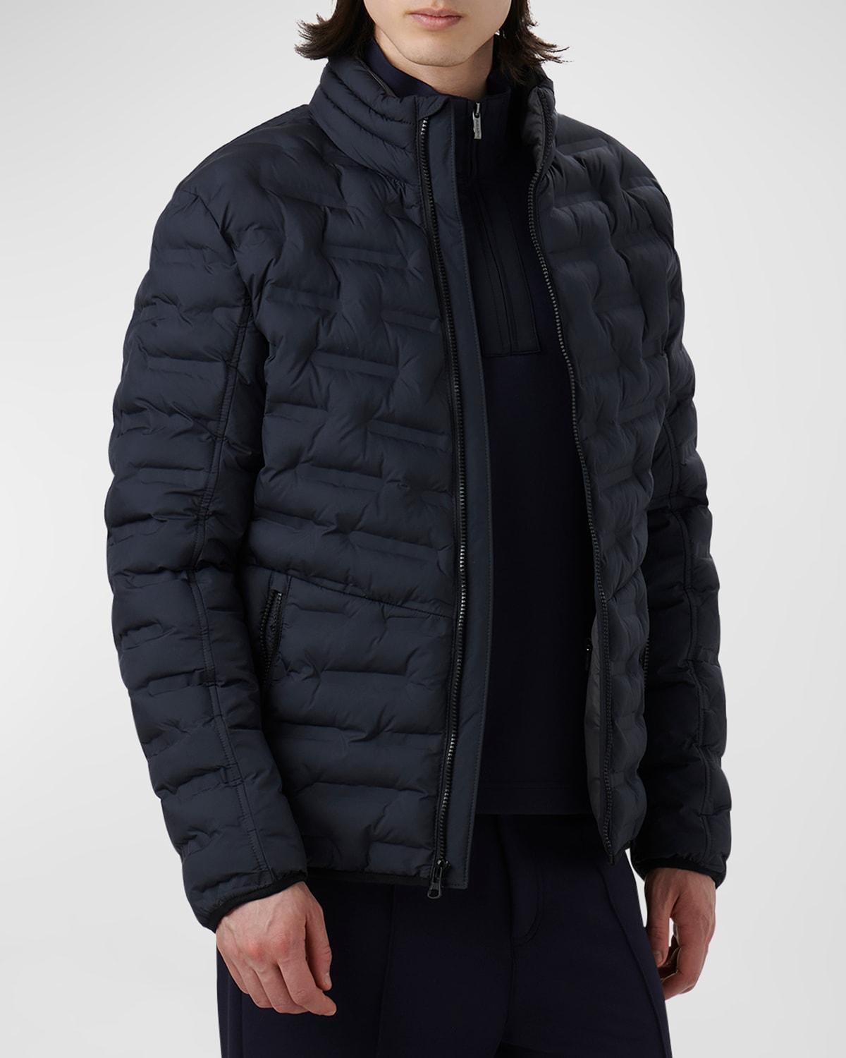 Bugatchi Quilted Bomber Jacket Product Image