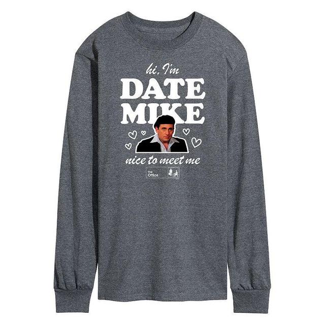 Mens The Office Hi Im Date Mike Tee Product Image